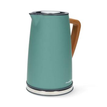 Waterkoker 1.7 l Soft-Touch Groen 360 graden draaibaar Verborgen - Nedis
