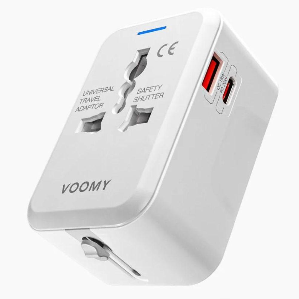 Wereldstekker USA, Europa, Engeland, Australië + meer – USB