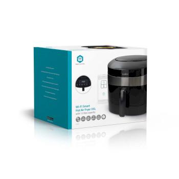 SmartLife Friteuse à air Wi-Fi 7,2 l Minuteur : 240 min - Nedis