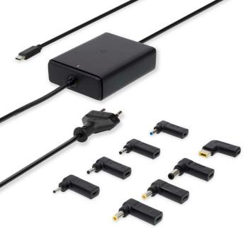 Adaptateur pour ordinateur portable GaN 100 W 5 / 9 / 12 / 15 / 20 V DC 3,0 / 5,0 A - Nedis