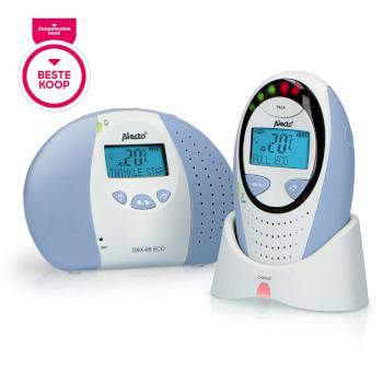 DBX-88 ECO Babyphone DECT Full Eco avec écran blanc/bleu - Alecto