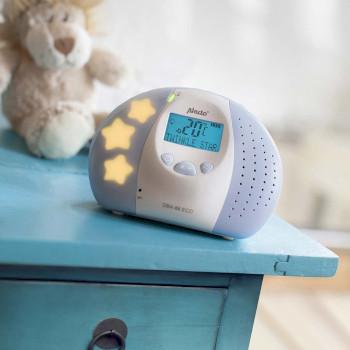 DBX-88 ECO Full Eco DECT babyfoon met display wit/blauw - Alecto