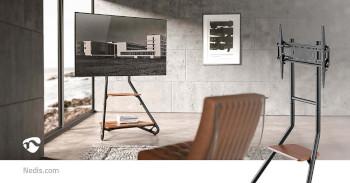 Support TV Sol 37 - 75  Poids d'écran maximal : 40 kg Bauhaus - Nedis
