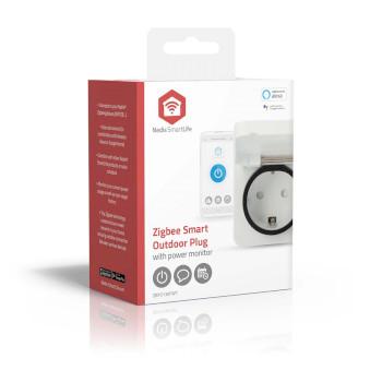 SmartLife Smart Plug Zigbee 3.0 IP44 Compteur d'énergie 3680 W - Nedis