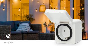 SmartLife Smart Plug Zigbee 3.0 IP44 Compteur d'énergie 3680 W - Nedis