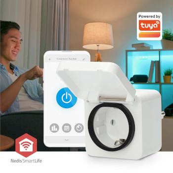 SmartLife Smart Plug Zigbee 3.0 IP44 Compteur d'énergie 3680 W - Nedis