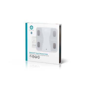 SmartLife Personenweegschaal Bluetooth® BMI / BMR / Botten / Gewicht - Nedis
