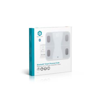 SmartLife Personenweegschaal Bluetooth® BMI / BMR / Botten / Gewicht - Nedis