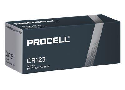 Procell Intense CR123 10-pack - Duracell