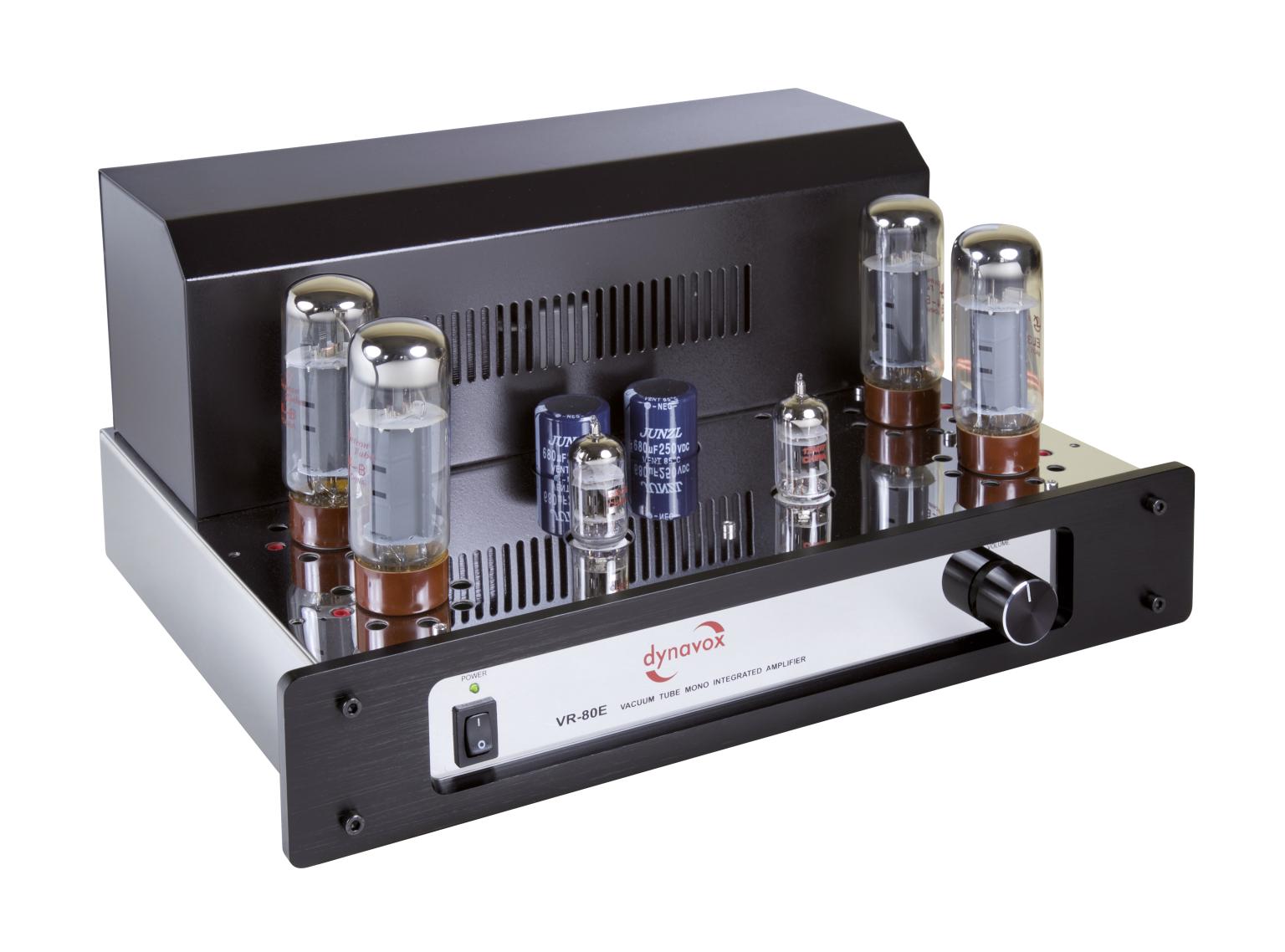 Dynavox Amplificateur Mono à Tubes VR-80E chromé