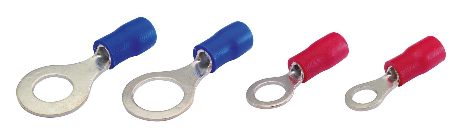 Jeu de cosses à anneau isolantes, 20 pièces BLANKO