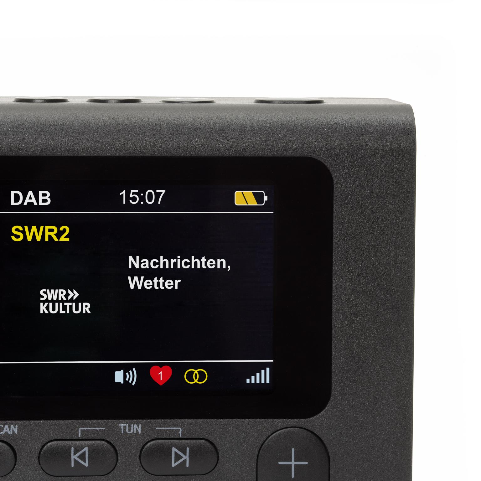 Radio Dynavox DAB+ DBT200 avec Bluetooth et fonction réveil