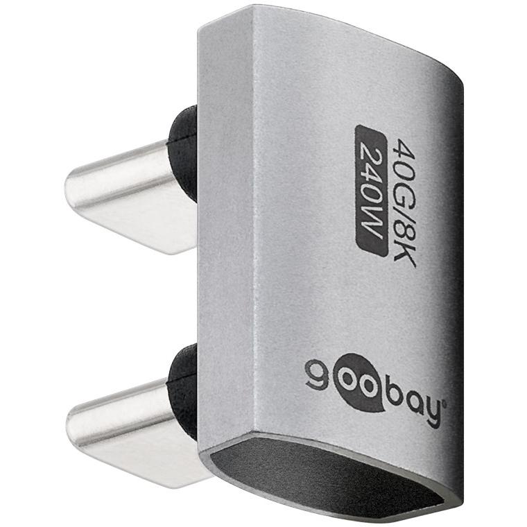 U-vorm USB C verloopstekker