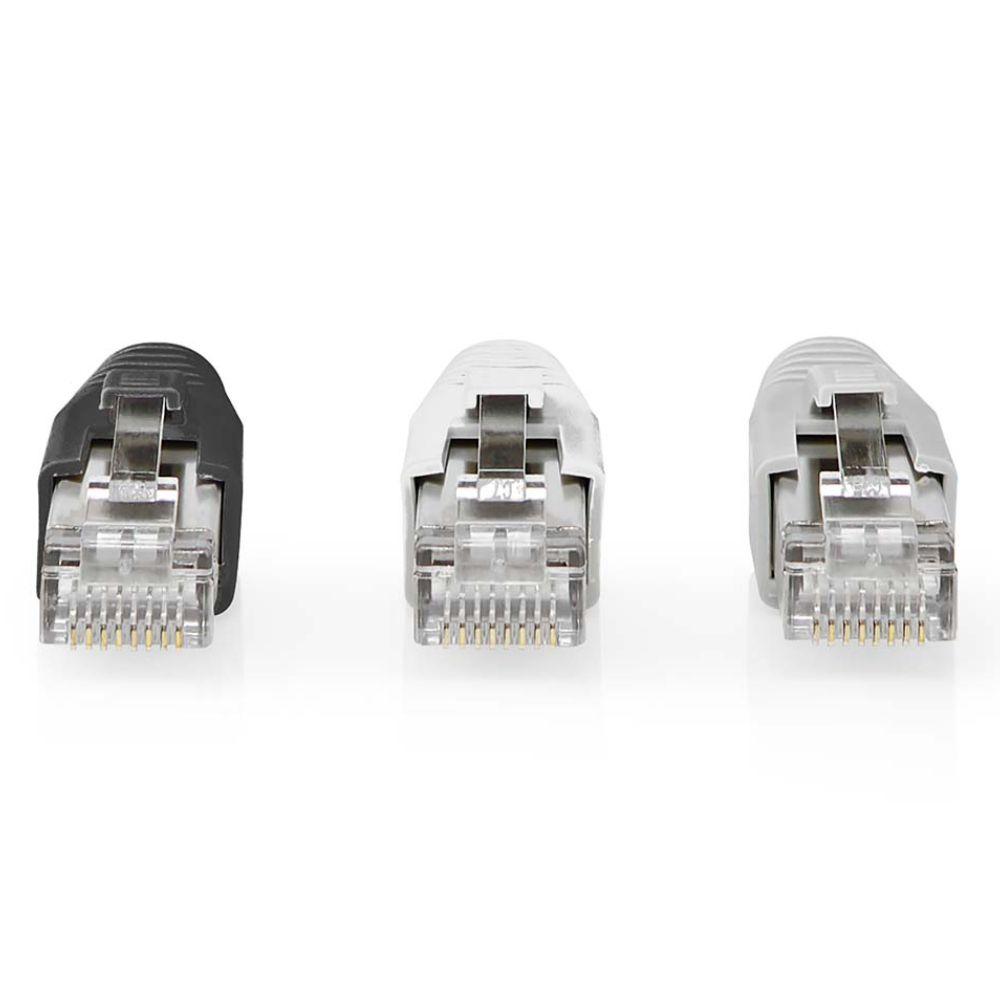 Cat 6a FTP / 10 stuks doorsteek RJ45