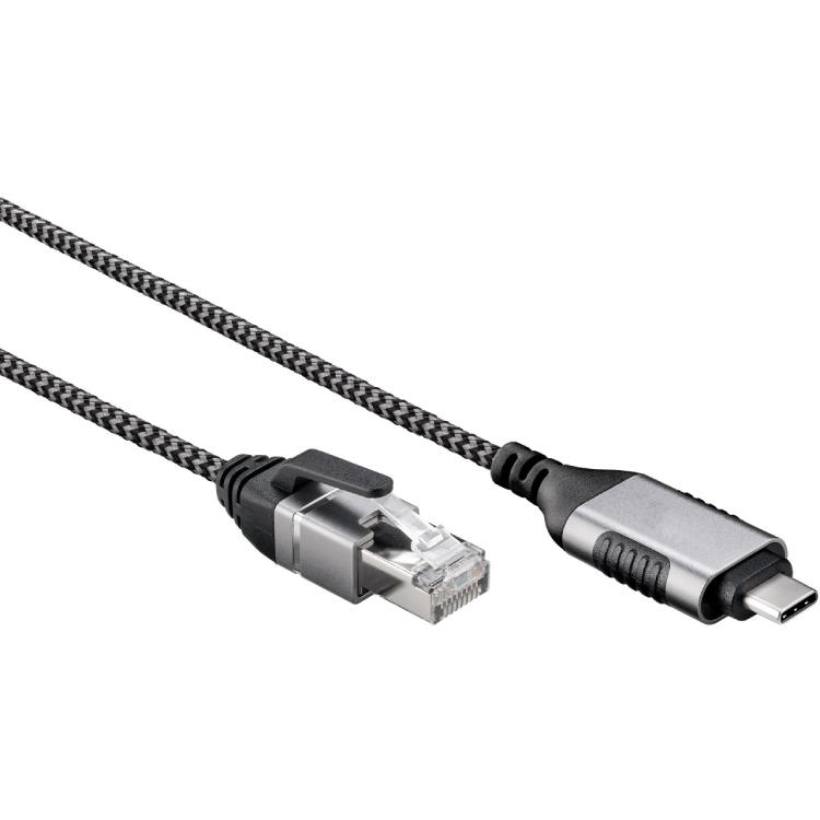 Câble Ethernet fin USB vers RJ45 - Goobay