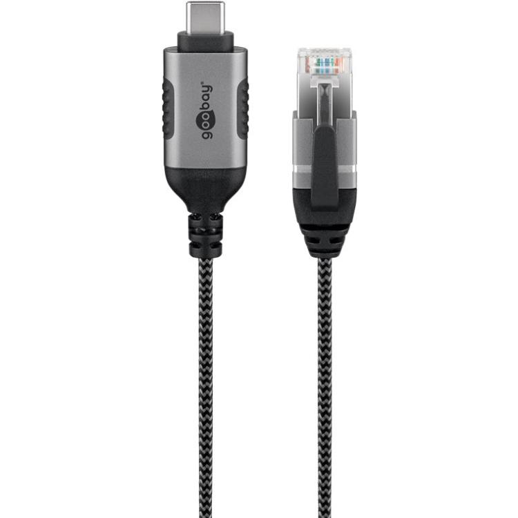 USB-naar-RJ45-Ethernet-Slimkabel - Goobay