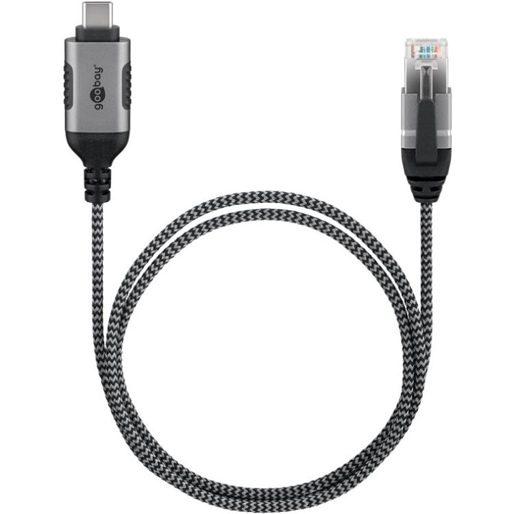 USB-naar-RJ45-Ethernet-Slimkabel - Goobay