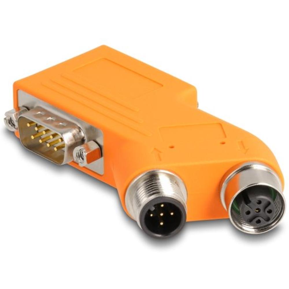 M12 CAN splitter - Delock