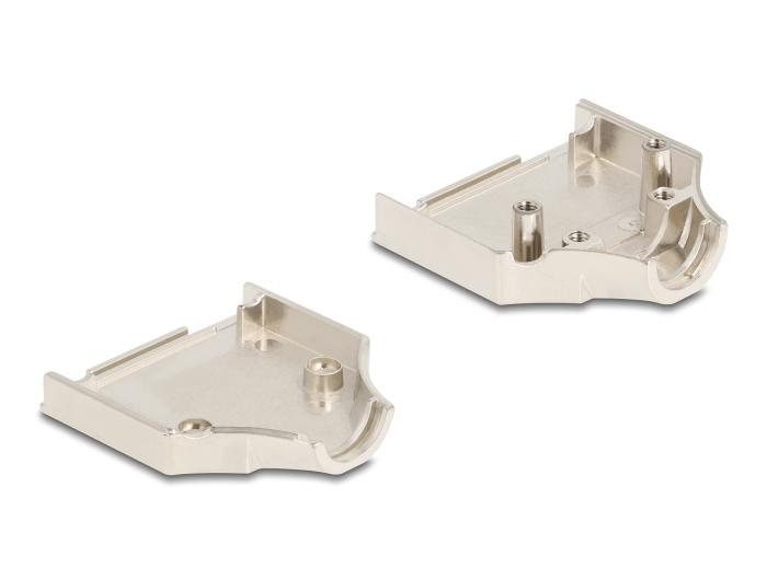 Boîtier de connecteur Sub-D Delock 15 broches en métal avec connecteur