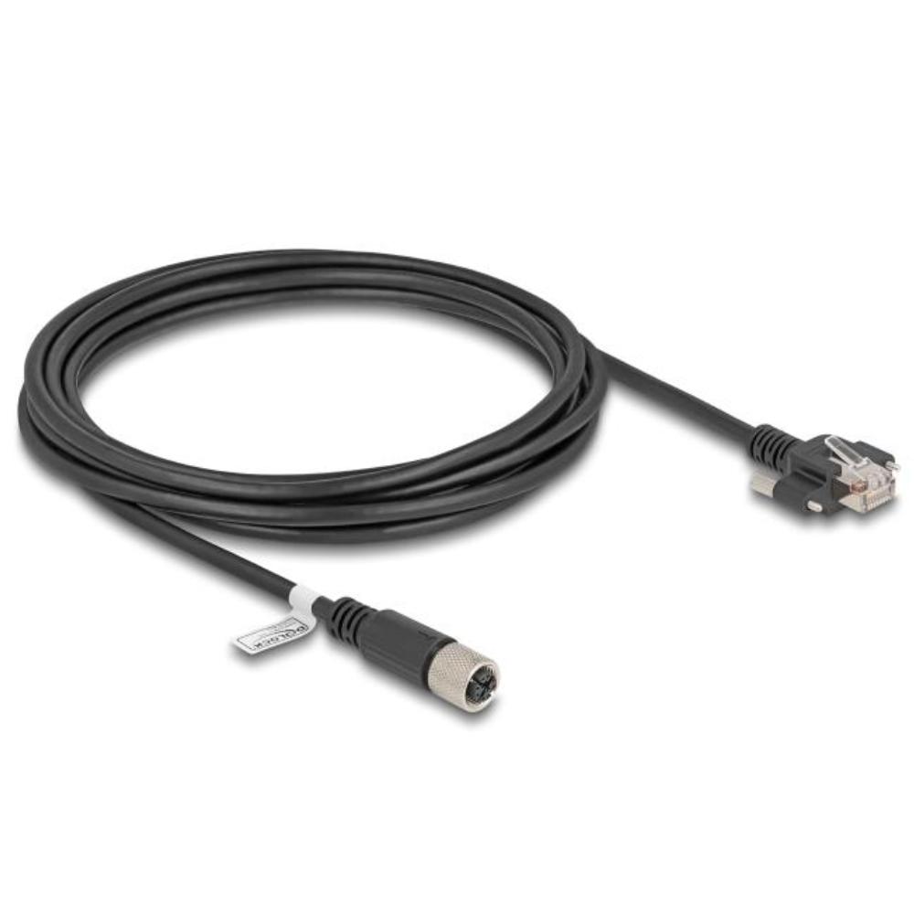 M12 naar RJ45 kabel - Delock