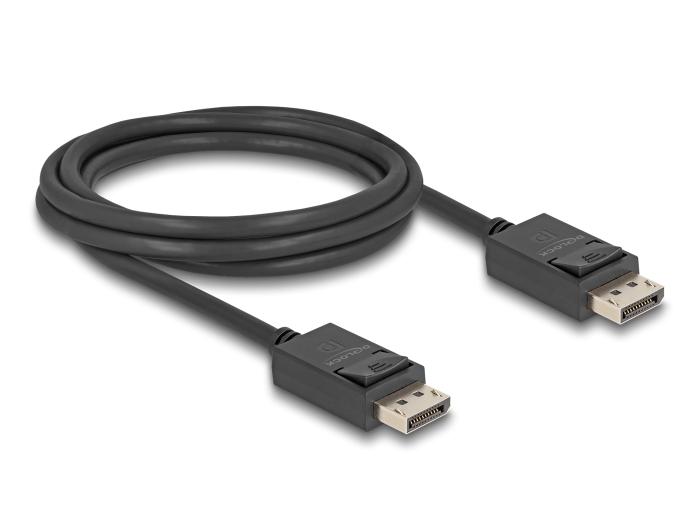 Delock DisplayPort Kabel 16K 30 Hz / 8K 60 Hz 40 Gbps 2 m