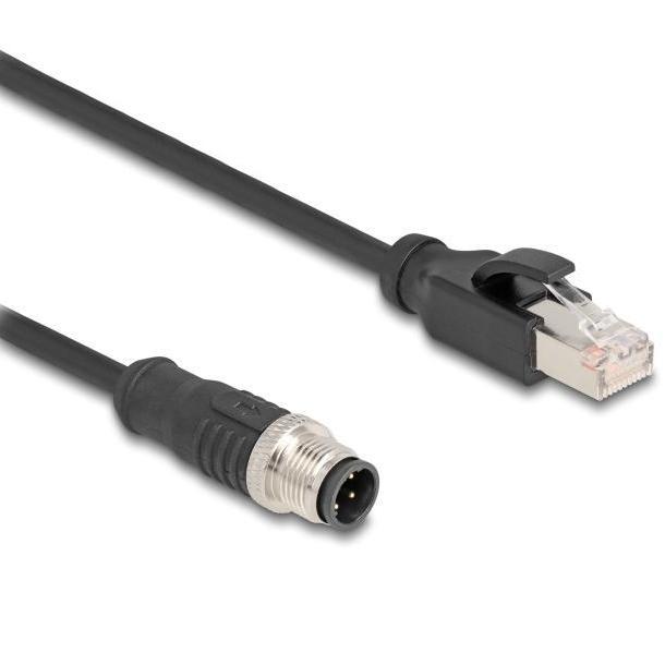 M12 naar RJ45 kabel - Delock