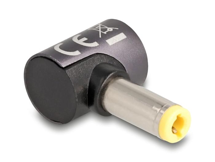 Adaptateur Delock pour câble de charge d'ordinateur portable, connecteur 5,5 x 2,5 mm vers magnétique