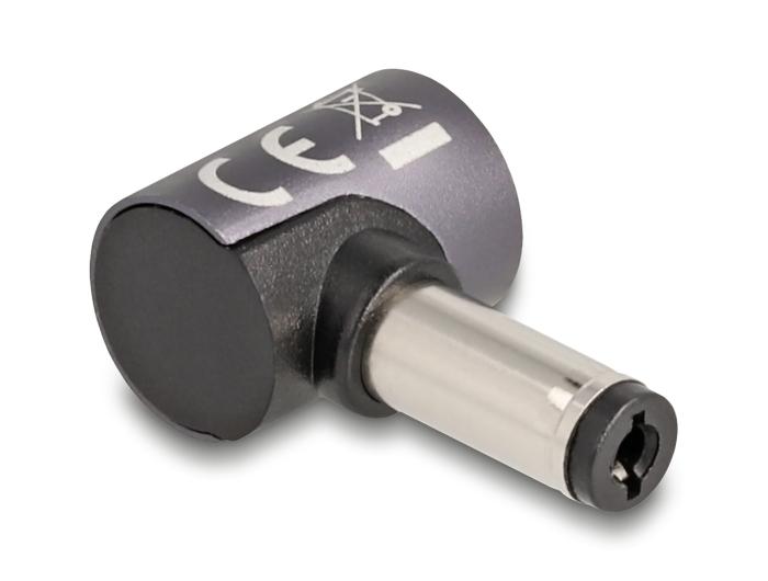 Adaptateur Delock pour câble de charge d'ordinateur portable, connecteur 5,5 x 2,1 mm vers connexion magnétique