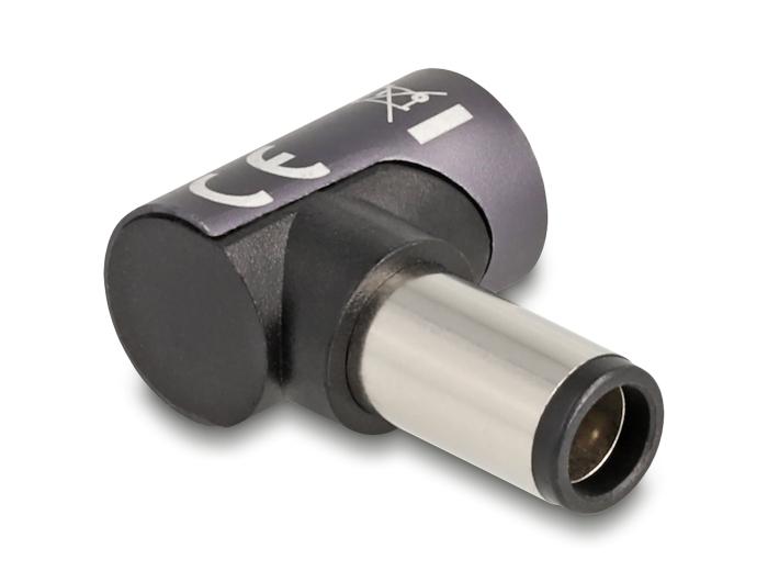 Adaptateur Delock pour câble de charge d'ordinateur portable HP, connecteur 7,4 x 5,0 mm vers connecteur magnétique