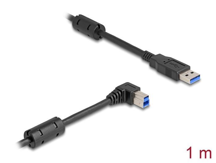 Delock USB 5 Gbps Kabel Typ-A Stekker naar Typ-B Stekker 90 rechtshoekig