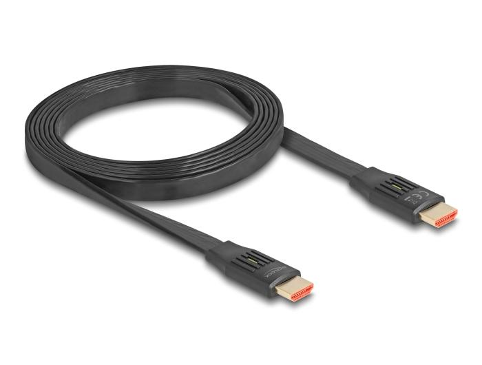 Delock High Speed HDMI câble plat 48 Gbps 8K 60 Hz 2 m