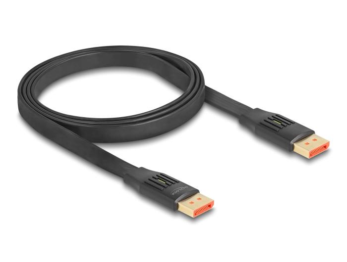 Delock DisplayPort Flatkabel 8K 60 Hz 1 m