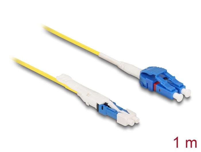 Delock Glasvezelkabel CS Stekker naar LC Duplex UPC Singlemode G657A2 / OS2 Unibo