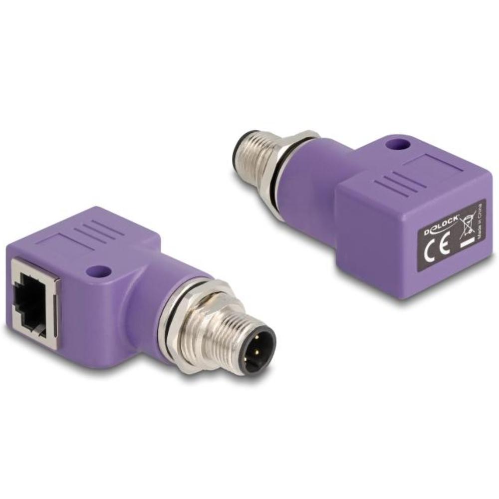 M12 naar RJ45 adapter - Delock