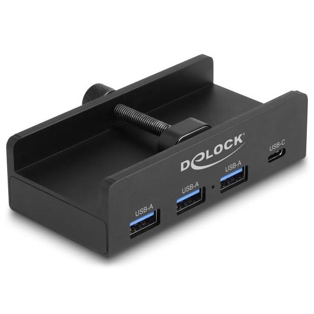 USB A + C hub - 4 poorten