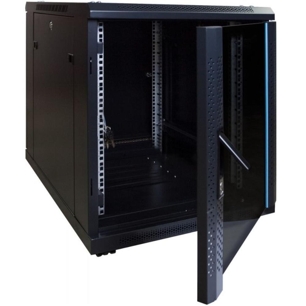12U mini serverkast 19 Inch 600x800x720mm (BxDxH) Patchkast Rackkast Datakast