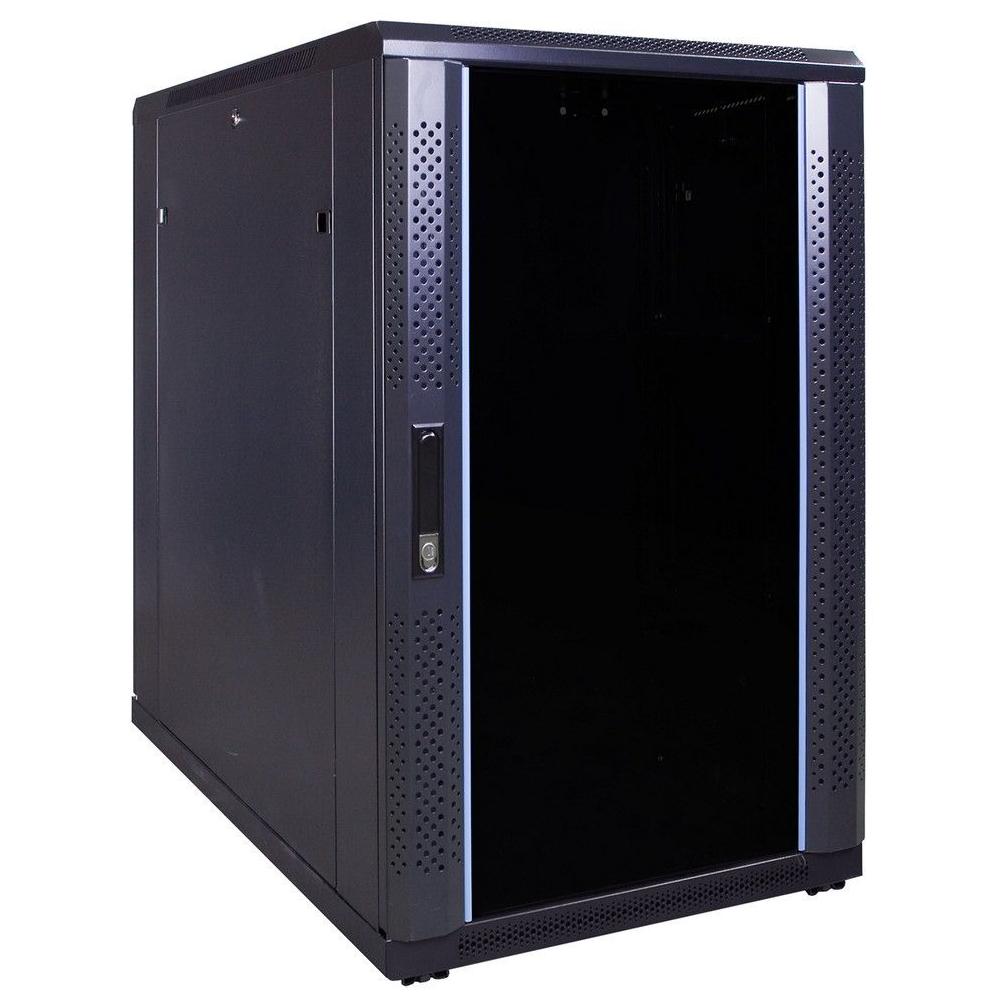 18U Serverkast 19 Inch 600x1000x1000mm (LxPxH) Armoire de brassage Rack Baie de serveur