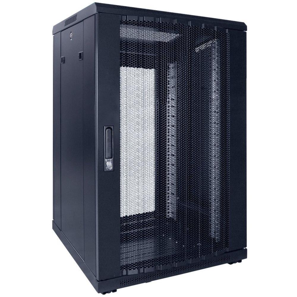 18U Serverkast 19 Inch 600x600x1000mm (LxPxH) Baie de brassage Rack Armoire de données