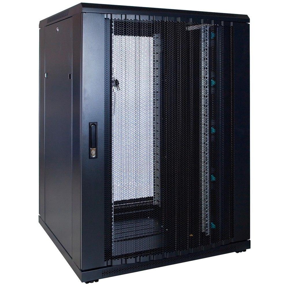 22U Serverkast 19 Inch 800x800x1200mm (BxDxH) Patchkast Rackkast Datakast