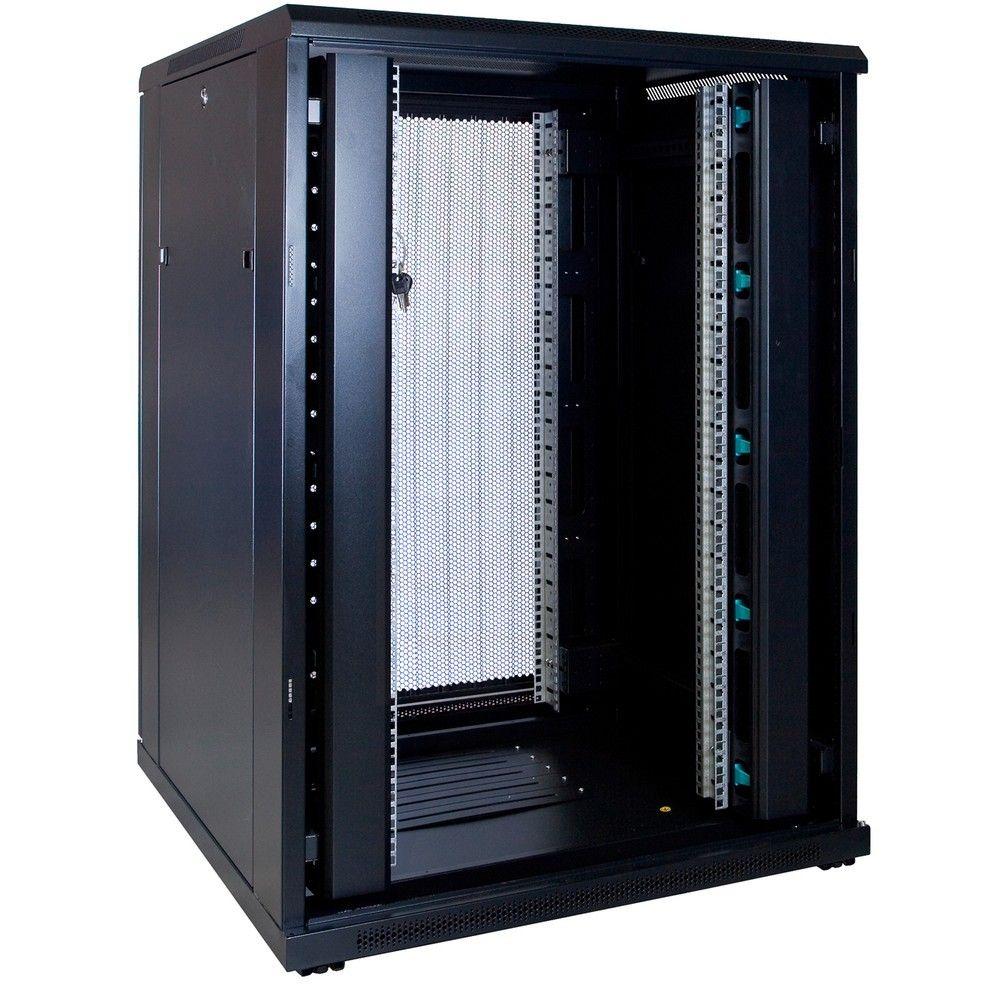 22U Serverkast 19 Inch 800x800x1200mm (BxDxH) Patchkast Rackkast Datakast