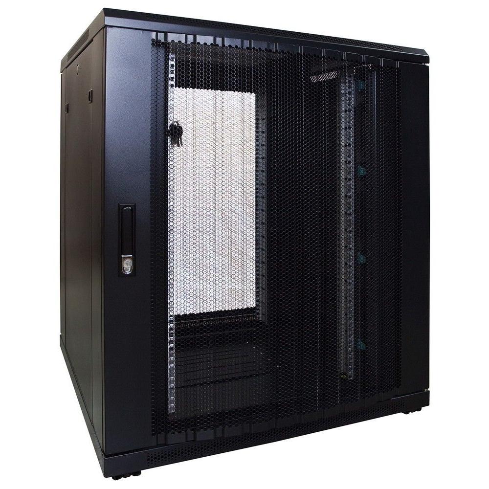 Baie serveur 18U 19 pouces 800x800x1000mm (LxPxH) Baie de brassage Rack Armoire de données