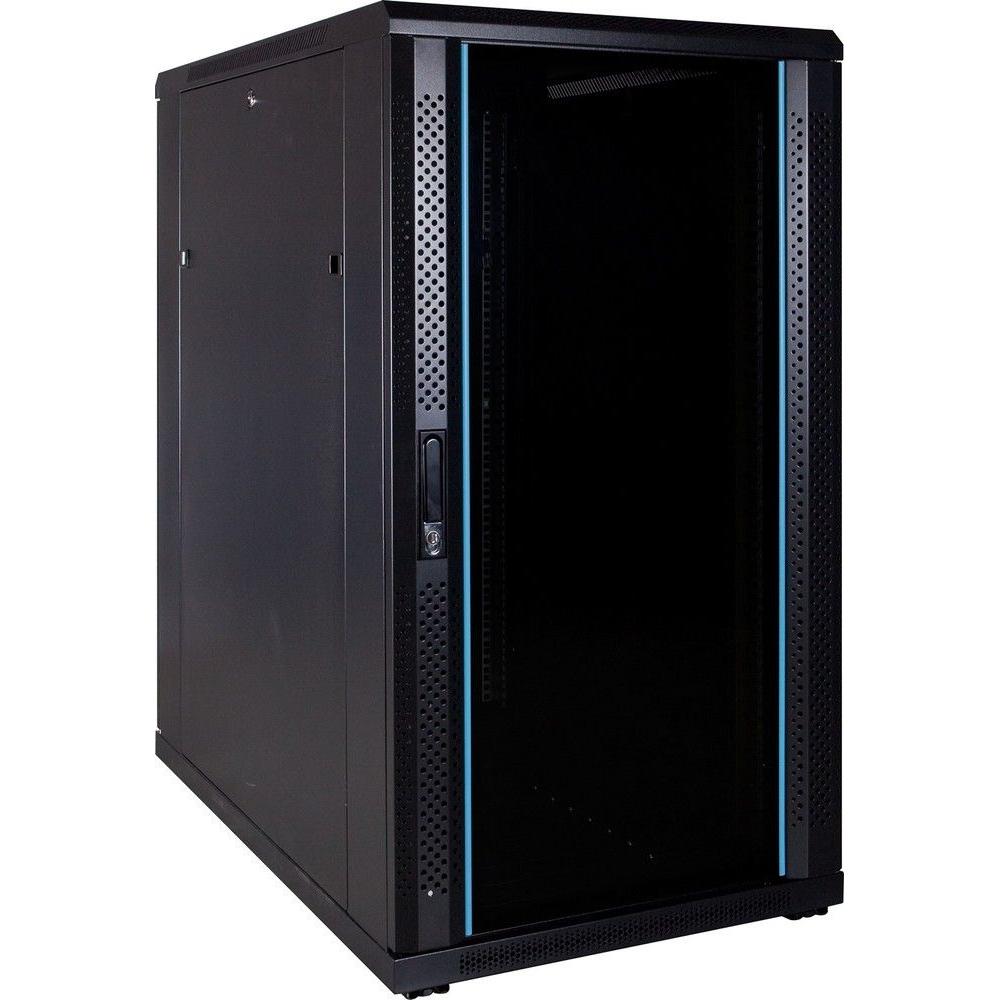 22U Serverkast 19 Inch 600x1000x1200mm (LxPxH) Armoire de brassage Rack Baie de données