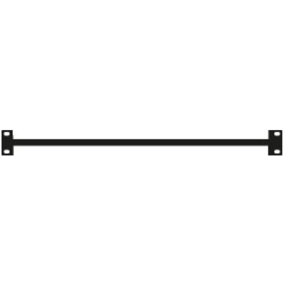 1U Verstelbaar legbord 482 x 550 x 44 mm (BxDxH) Patchkast Rackkast Datakast