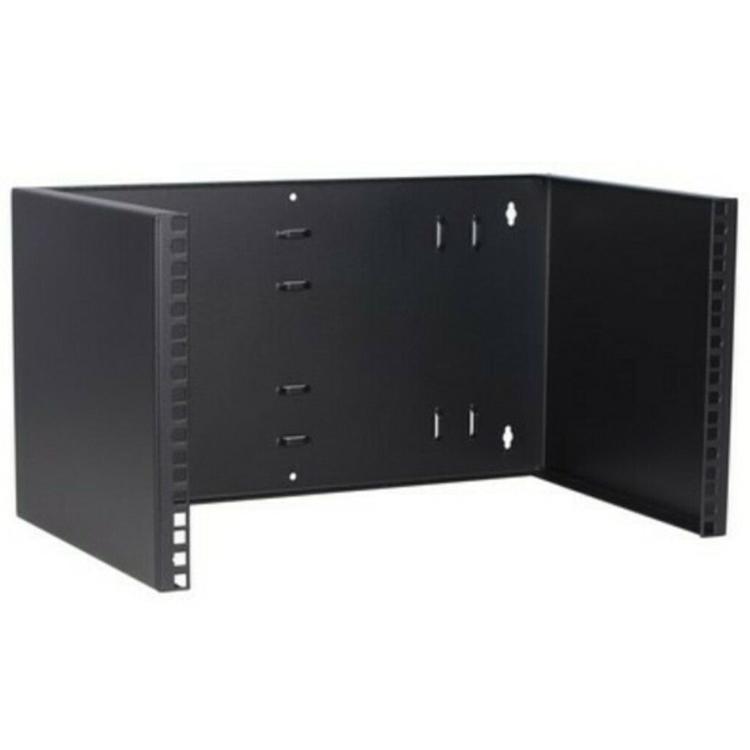 Support mural 6U 520x300x270mm (LxPxH) Baie de brassage Armoire murale Armoire de données