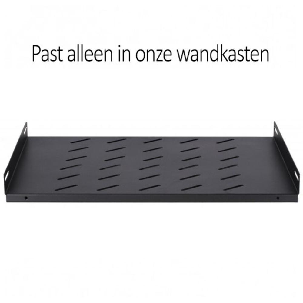 1U Legbord 485 x 420 x 44 mm (BxDxH) 19 Inch Patchkast Rackkast Datakast