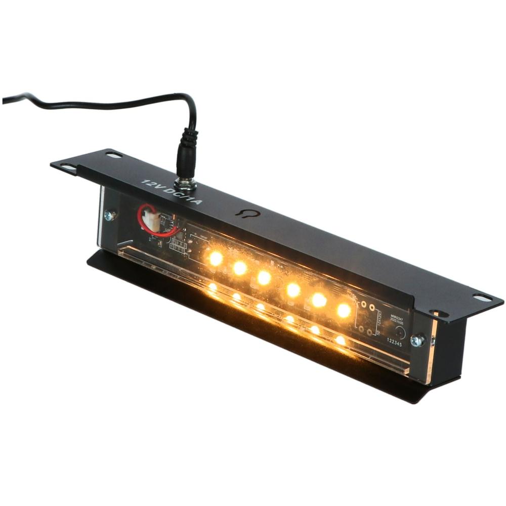 1U LED-lampen Wit 10 Inch 12 volt Patchkast Rackkast Datakast