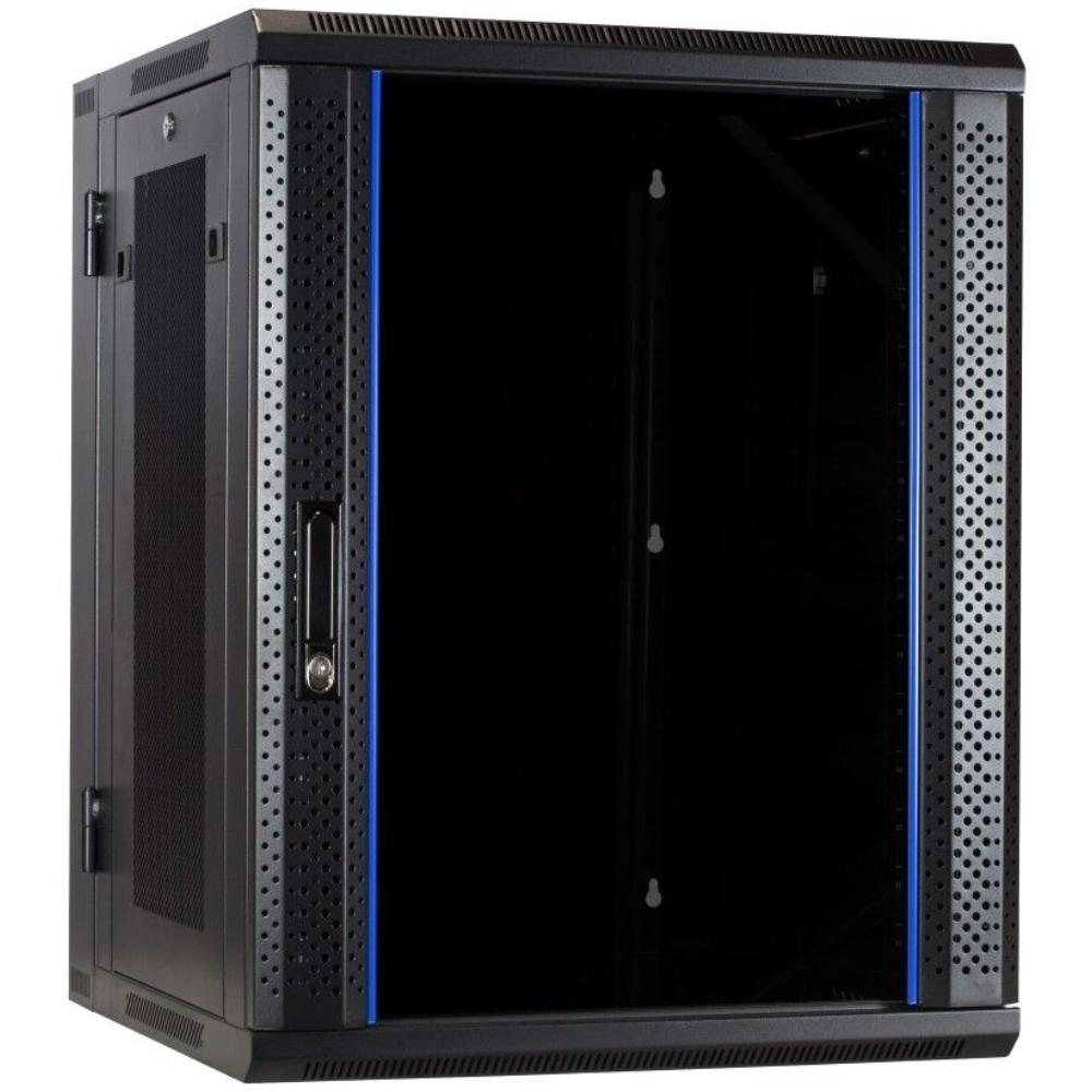 Armoire serveur 15U 19 pouces 600x600x770mm (LxPxH) Baies de brassage Armoire murale Armoire de données