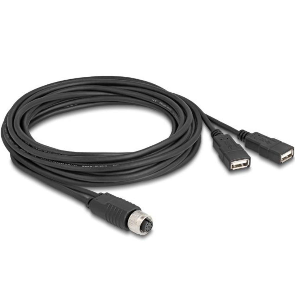 Câble M12 - Delock
