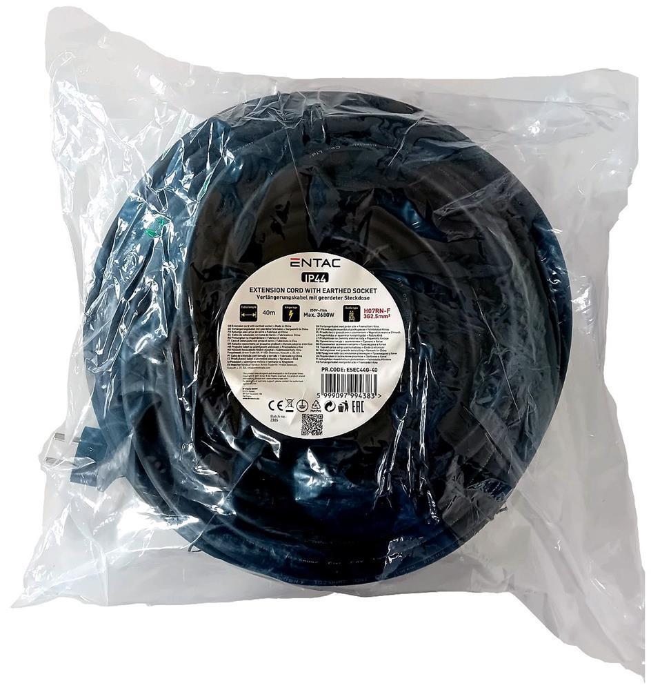 Entac Verlengkabel IP44 3g2,5mm² 40m - Entac