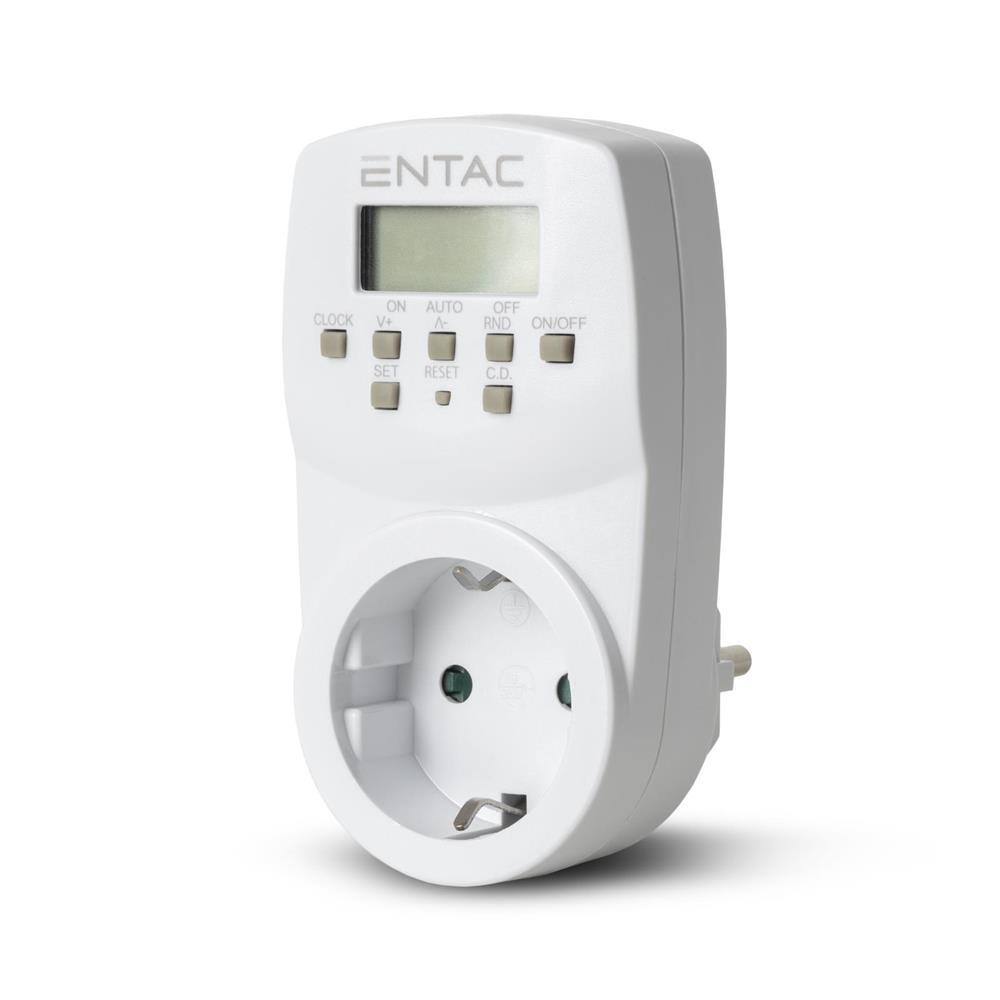 Entac Digital Timer 7 dagen 128 programma's - Entac